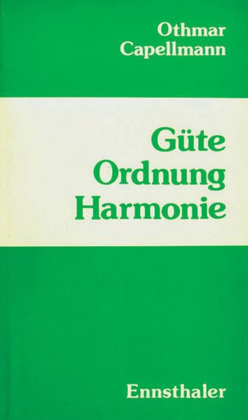 Cover von Güte Ordnung Harmonie