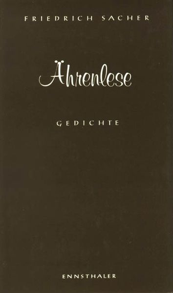 Cover von Ährenlese