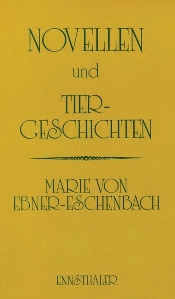 Cover von Novellen und Tiergeschichten