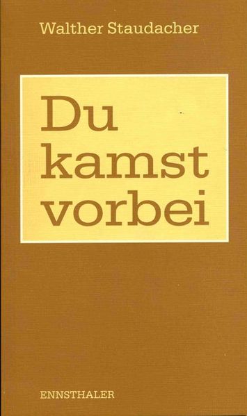 Cover von Du kamst vorbei