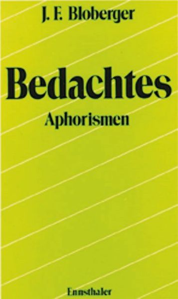 Cover von Bedachtes