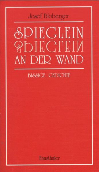 Cover von Spieglein an der Wand