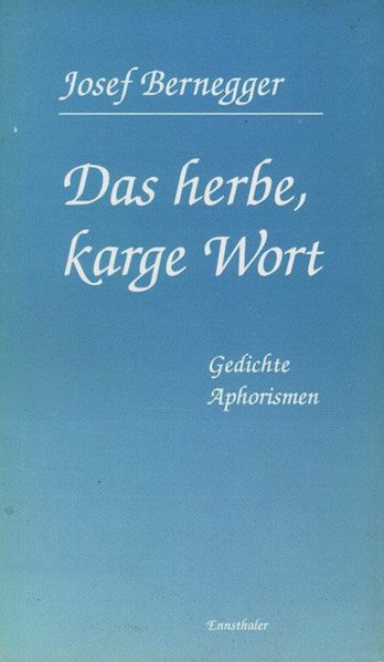 Cover von Das herbe, karge Wort