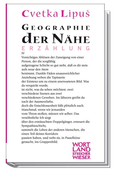 Cover von Geografie der Nähe