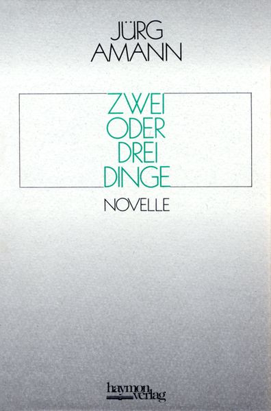 Cover von Zwei oder drei Dinge