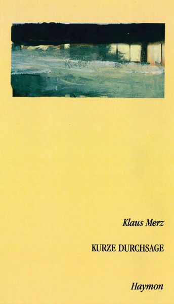 Cover von Kurze Durchsage