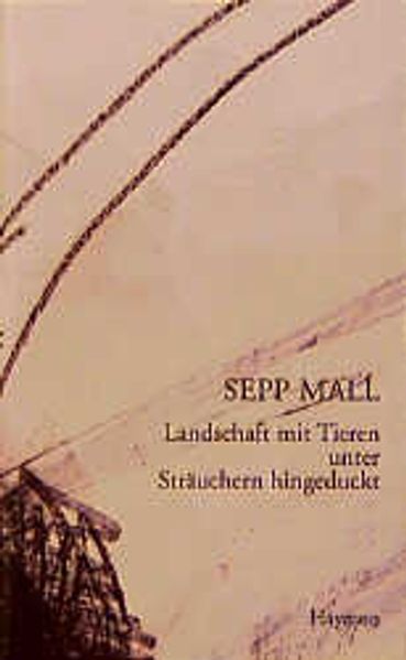 Cover von Landschaft mit Tieren unter Sträuchern hingeduckt