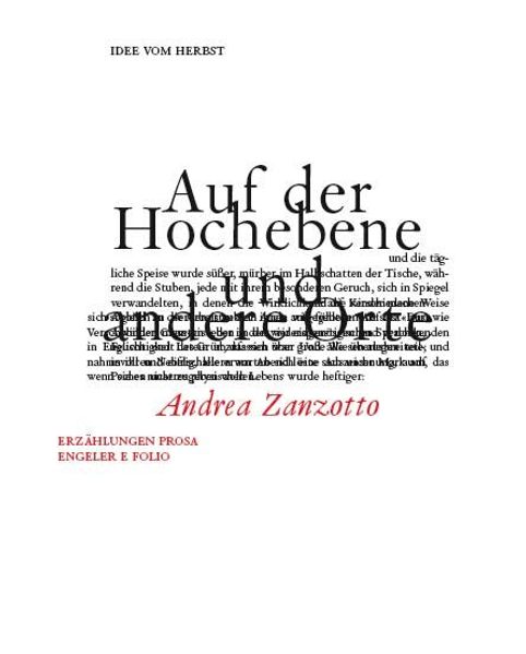 Cover von Auf der Hochebene und andere Orte