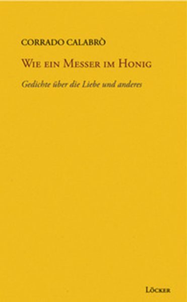 Cover von Wie ein Messer im Honig