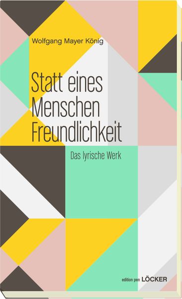 Cover von Statt eines Menschen Freundlichkeit