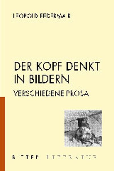 Cover von Der Kopf denkt in Bildern