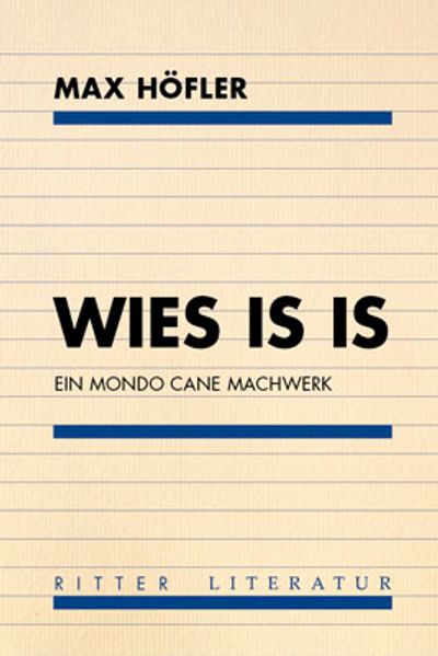 Cover von wies is is.