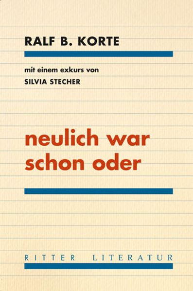 Cover von neulich war schon oder