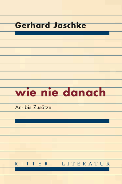 Cover von wie nie danach