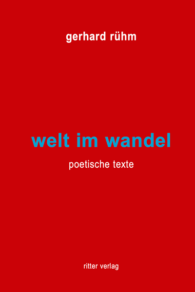 Cover von welt im wandel