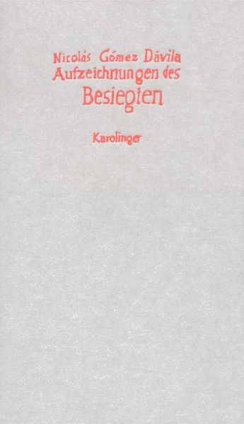 Cover von Aufzeichnungen des Besiegten