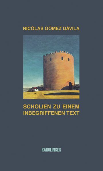 Cover von Scholien zu einem inbegriffenen Text