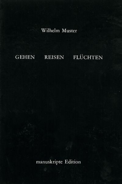 Cover von Gehen – reisen – flüchten