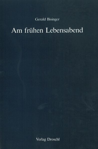 Cover von Am frühen Lebensabend