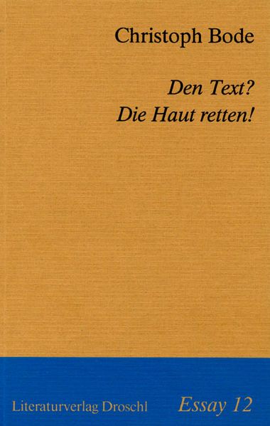 Cover von Den Text? Die Haut retten!