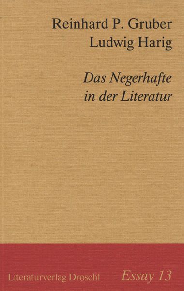 Cover von Die Negerhaftigkeit der Literatur