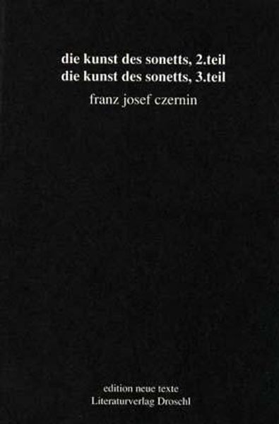 Cover von Die Kunst des Sonetts