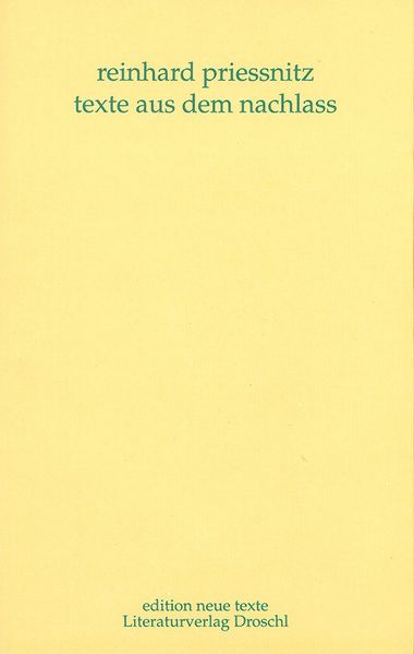 Cover von Werkausgabe / Texte aus dem Nachlass