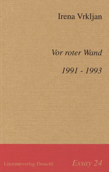 Cover von Vor roter Wand. 1991-1993