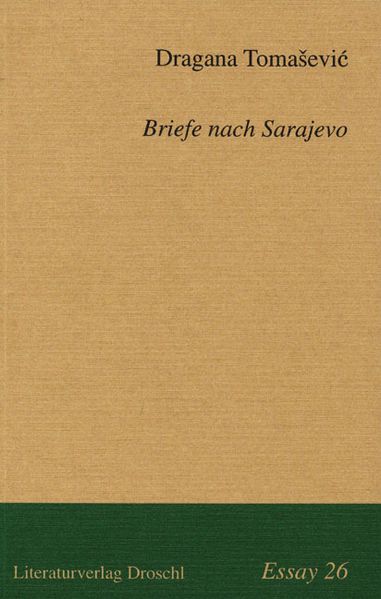 Cover von Briefe nach Sarajevo
