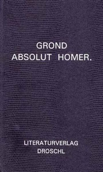 Cover von Absolut Homer