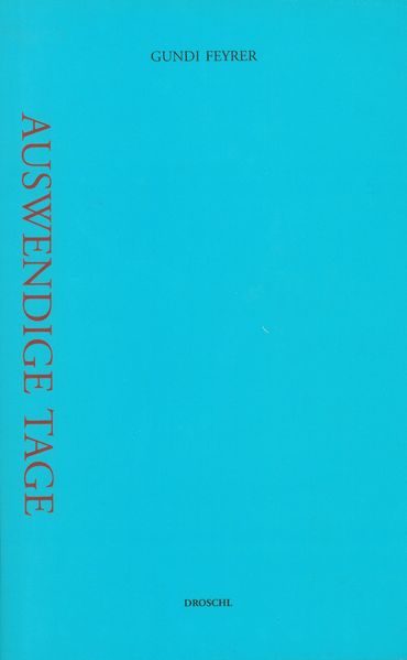 Cover von Auswendige Tage