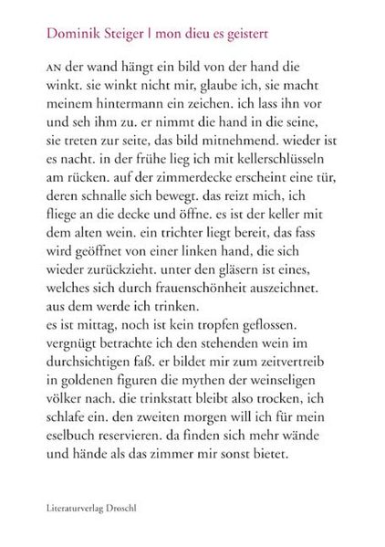 Cover von mon dieu es geistert