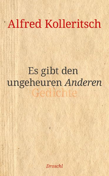 Cover von Es gibt den ungeheuren Anderen