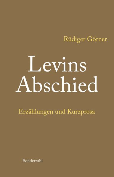 Cover von Levins Abschied