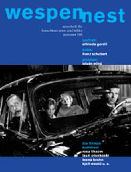 Cover von Wespennest. Zeitschrift für brauchbare Texte und Bilder / Literatur aus Finnland