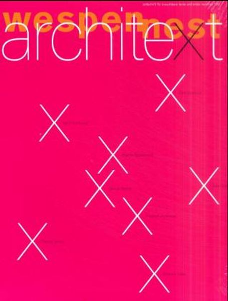 Cover von Wespennest. Zeitschrift für brauchbare Texte und Bilder / architext