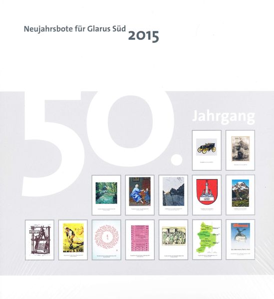 Cover von Neujahrsbote Glarus Süd 2015