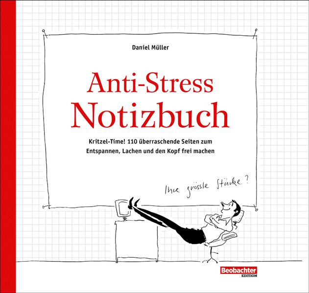 Cover von Anti-Stress Notizbuch