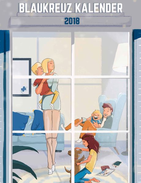 Cover von Blaukreuz-Kalender 2018