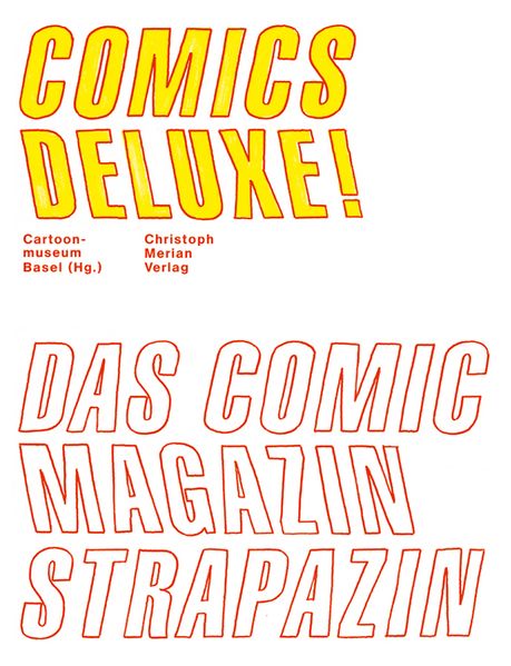 Cover von Comics Deluxe!
