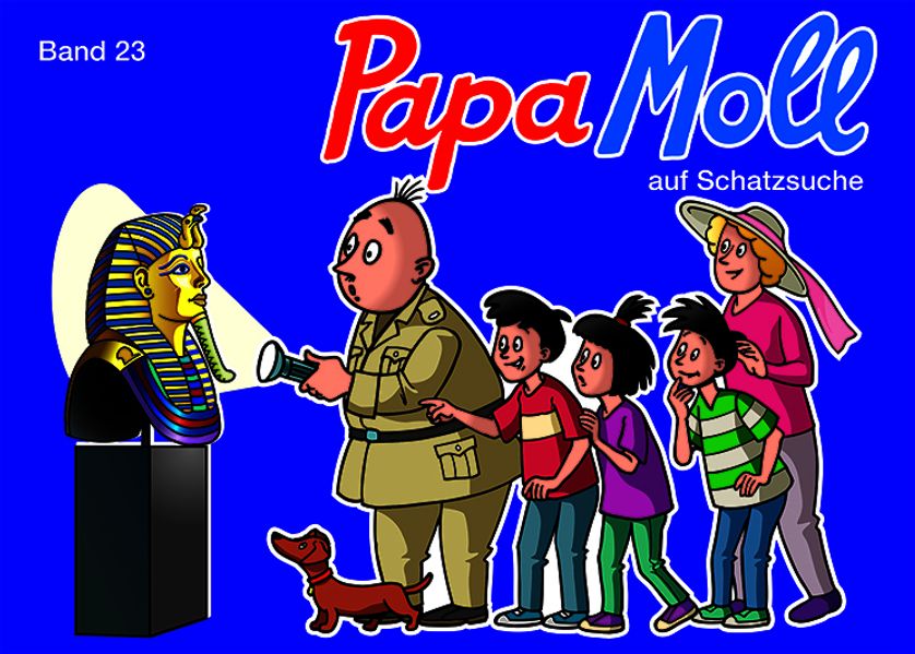 Cover von Papa Moll auf Schatzsuche