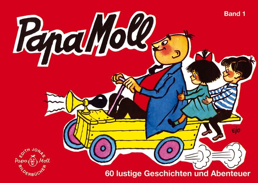 Cover von Papa Moll Band 1, rot
