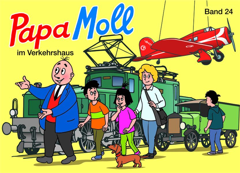 Cover von Papa Moll im Verkehrshaus