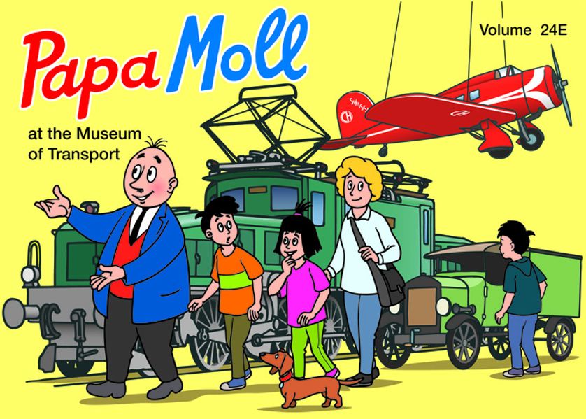 Cover von Papa Moll at the Museum of Transport