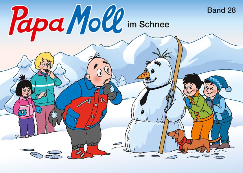 Cover von Papa Moll im Schnee
