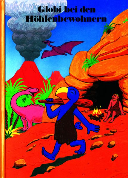 Cover von Globi bei den Höhlenbewohner