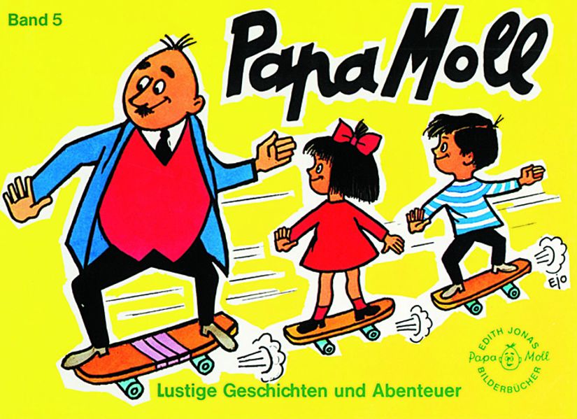 Cover von Papa Moll Bd. 5, gelb