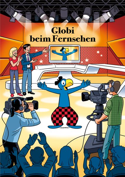 Cover von Globi beim Fernsehen