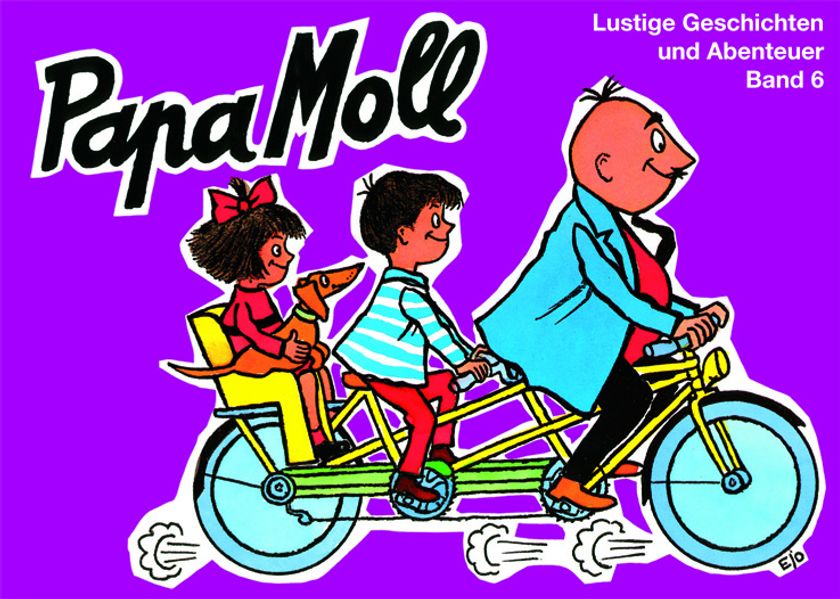 Cover von Papa Moll Band 6, violett