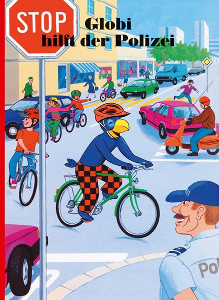 Cover von Globi hilft der Polizei